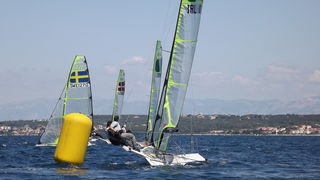 Jedrenje: Drugi dan SP klase 49er Jedrenje: Drugi dan SP klase 49er