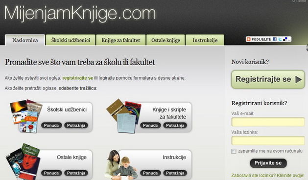 MijenjamKnjige.com