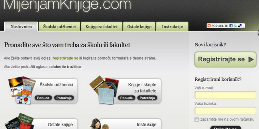 MijenjamKnjige.com MijenjamKnjige.com