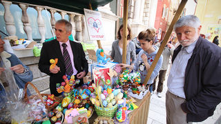 Humanitarna uskršnja akcija Novog radija za udrugu Svjetlo (foto:Saša Čuka) Humanitarna uskršnja akcija Novog radija za udrugu Svjetlo (foto:Saša Čuka)