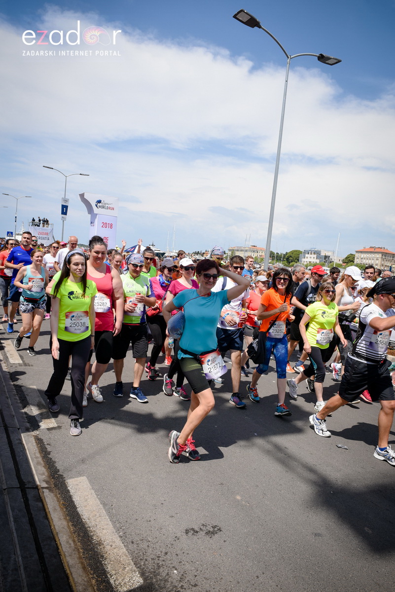 Start utrke Wings for Life World Run Zadar 2018.