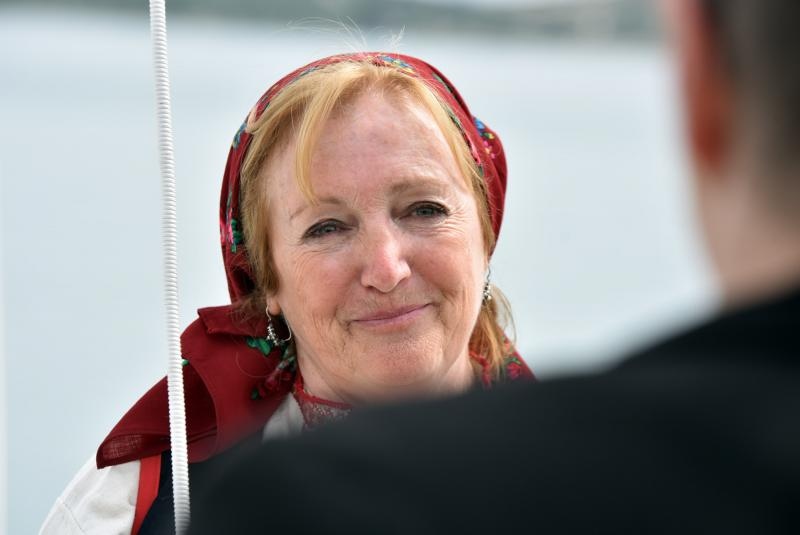 U betinskom brodogradilištu Ante Fržopa svečano je porinut novoizgrađeni tradicionalni murterski brod – leut pod imenom Orlić. Foto: Hrvoje JelavićIPIXSELL