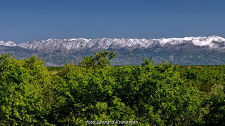 Malo proljetnozimskog ugođaja Južnog Velebita, viđeno sa ličke i morske strane. Foto:Leonard Kvarantan