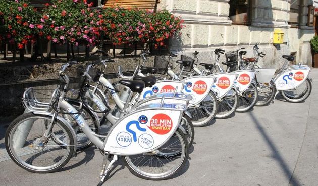 Javni bicikli.  Photo: Kristina Stedul Fabac/PIXSELL