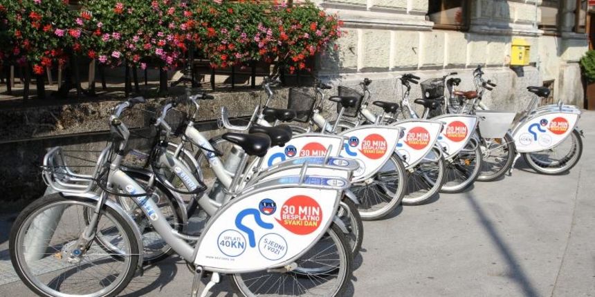 Javni bicikli.  Photo: Kristina Stedul Fabac/PIXSELL