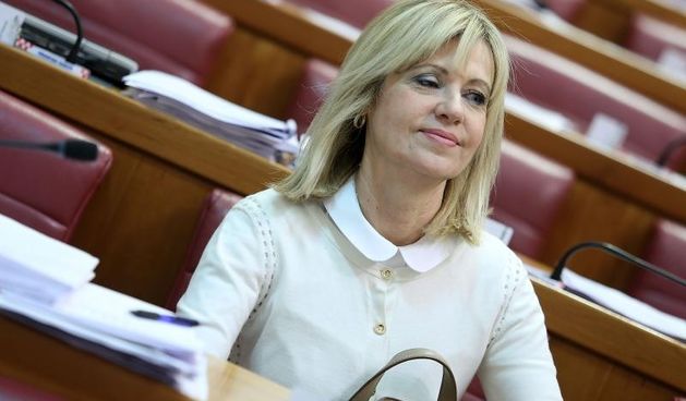 Saborska zastupnica Ingrid Antičević Marinović, Photo: Patrik Macek/PIXSELL