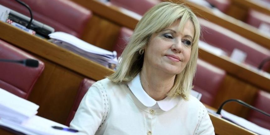 Saborska zastupnica Ingrid Antičević Marinović, Photo: Patrik Macek/PIXSELL