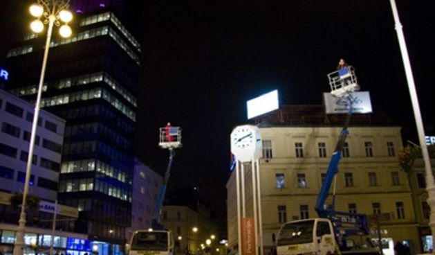 Delimar i Božić, performans