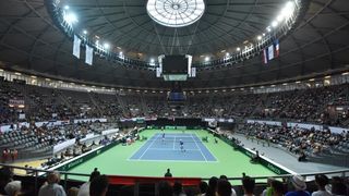 Davis Cup: Ivan Dodig/Marin Čilić – Nicolas Mahut/Pierre-Hugues Herbert 3-1. Photo. Hrvoje Jelavić/PIXSELL