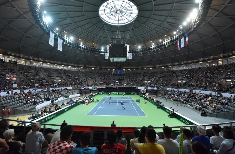Davis Cup: Ivan Dodig/Marin Čilić – Nicolas Mahut/Pierre-Hugues Herbert 3-1. Photo. Hrvoje Jelavić/PIXSELL