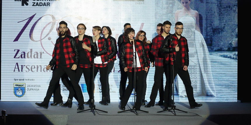 AKA Crescendo. 10. Festival vjenčanja: Modna revija vjenčanica i revija cvijeća 5. ožujka 2017.