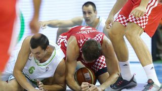 Europsko prvenstvo u kosarci Eurobasket Slovenija 2013., skupina C. Slovenija – Hrvatska 74-76. Photo: Igor Kralj/PIXSELL Europsko prvenstvo u kosarci Eurobasket Slovenija 2013., skupina C. Slovenija – Hrvatska 74-76. Photo: Igor Kralj/PIXSELL
