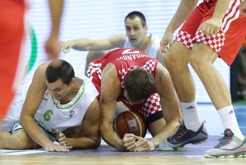 Europsko prvenstvo u kosarci Eurobasket Slovenija 2013., skupina C. Slovenija – Hrvatska 74-76. Photo: Igor Kralj/PIXSELL Europsko prvenstvo u kosarci Eurobasket Slovenija 2013., skupina C. Slovenija – Hrvatska 74-76. Photo: Igor Kralj/PIXSELL