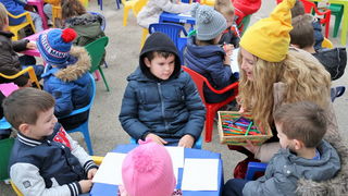 Sveti Nikola darivao mališane na Viru, Krampus bez posla Sveti Nikola darivao mališane na Viru, Krampus bez posla