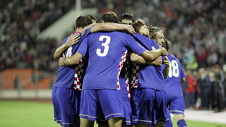 Minsk, 120809. Stadion Dinamo Minsk Kvalifikacijska nogometna utakmica za Svjetsko nogometno prvenstvo 2010. Bjelorusija – Hrvatska. Slavlje nakon postignutog gola Ivice Olica. Foto : Jakov Prkic / Cropix Minsk, 120809. Stadion Dinamo Minsk Kvalifikacijska nogometna utakmica za Svjetsko nogometno prvenstvo 2010. Bjelorusija – Hrvatska. Slavlje nakon postignutog gola Ivice Olica. Foto : Jakov Prkic / Cropix
