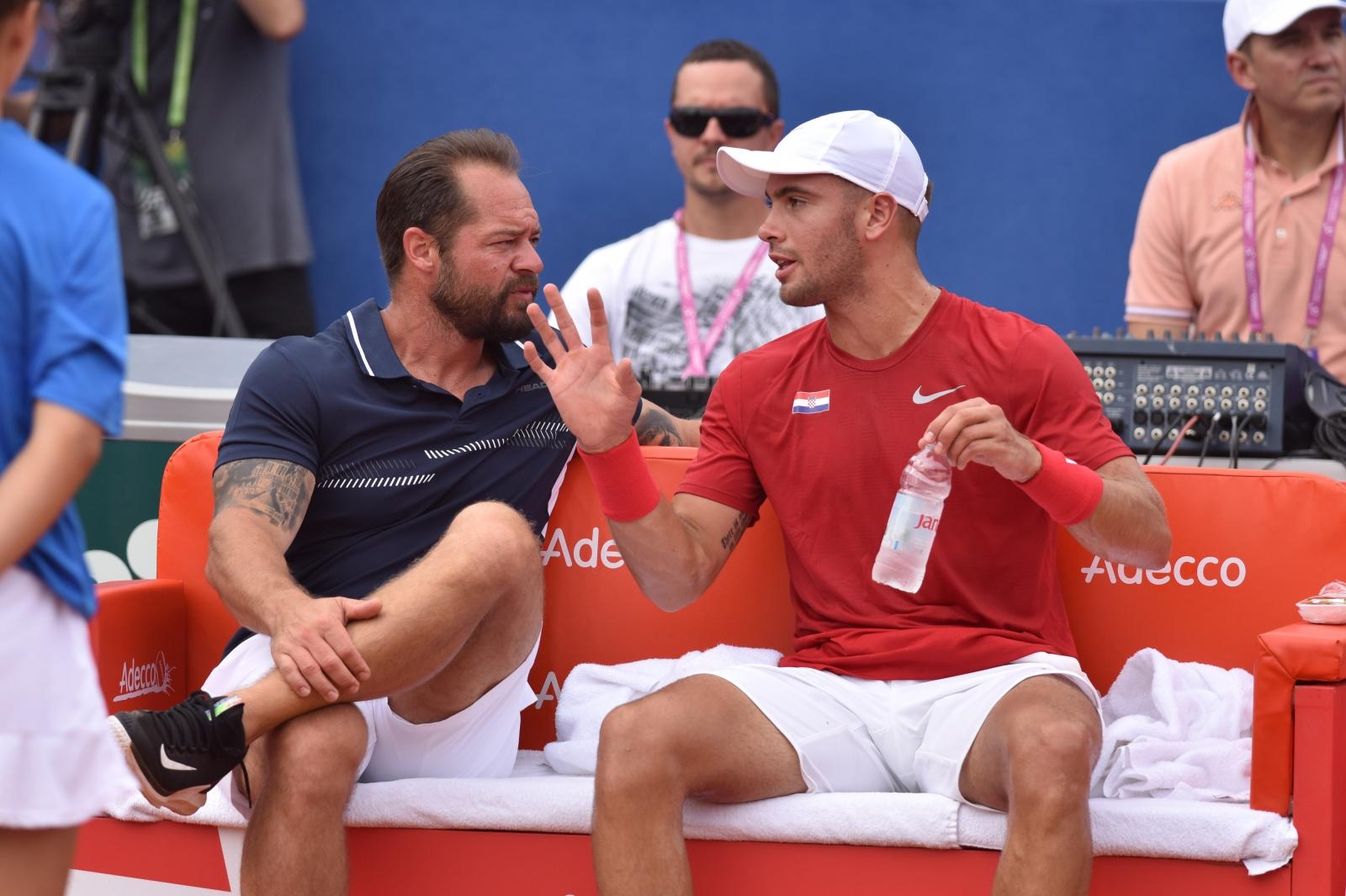 Davis Cup: Borna Ćorić – Steve Johnson Davis Cup: Borna Ćorić – Steve Johnson