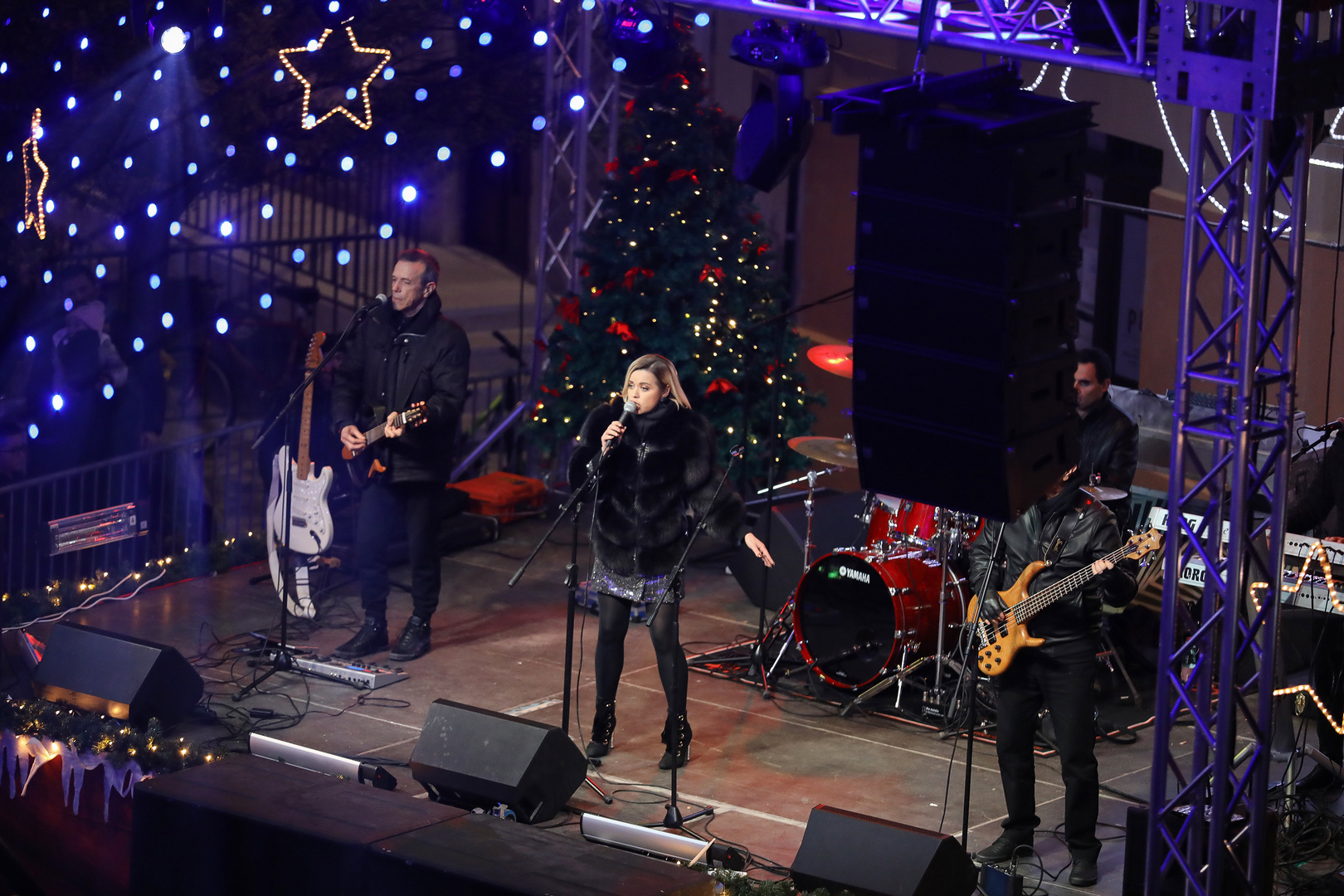 Pogled iz zraka: Svečano otvorenje manifestacije “Advent u Zadru”