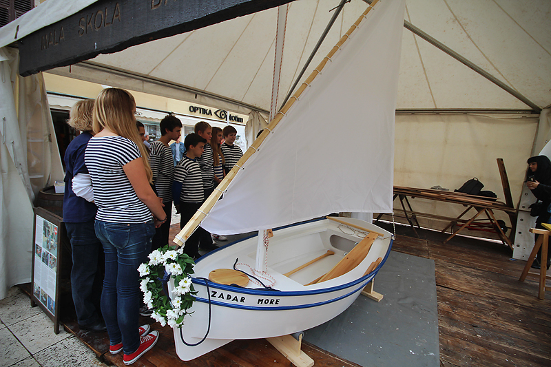 Mala škola brodogradnje: Izrada brodića “Zadar more”, Foto: Saša Čuka
