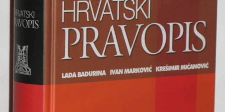 Hrvatski pravopis Hrvatski pravopis