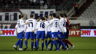 Split 011210. 
Stadion HNK Hajduka u Poljudu    
 UEFA Europska liga utakmica HNK Hajduk – FC AEK .
Foto: Vladimir Dugandzic / CROPIX
