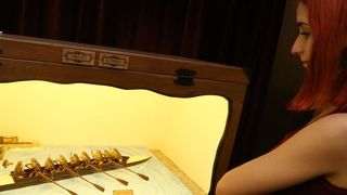 Zbirka od 500-tinjak prepariranih zaba u ljudskim situacijama, smjestena u bivsem kinu Tesla, prema rijecima vlasnika Ivana Medveseka, ne naliazi na dovoljno zanimanje institucija RH pa bi uskoro trebala preseliti u London. Photo: Ivo Cagalj/PIXSELL Zbirka od 500-tinjak prepariranih zaba u ljudskim situacijama, smjestena u bivsem kinu Tesla, prema rijecima vlasnika Ivana Medveseka, ne naliazi na dovoljno zanimanje institucija RH pa bi uskoro trebala preseliti u London. Photo: Ivo Cagalj/PIXSELL