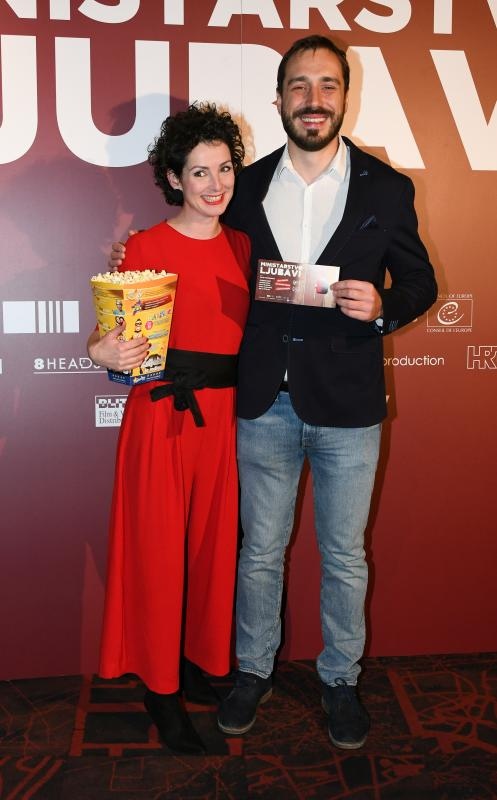 U Cinestaru Branimir centra odrzano je premijerno prikazivanje komedije Pave Marinkovica Ministarstvo ljubavi. Photo: Davor Visnjic/PIXSELL U Cinestaru Branimir centra odrzano je premijerno prikazivanje komedije Pave Marinkovica Ministarstvo ljubavi. Photo: Davor Visnjic/PIXSELL