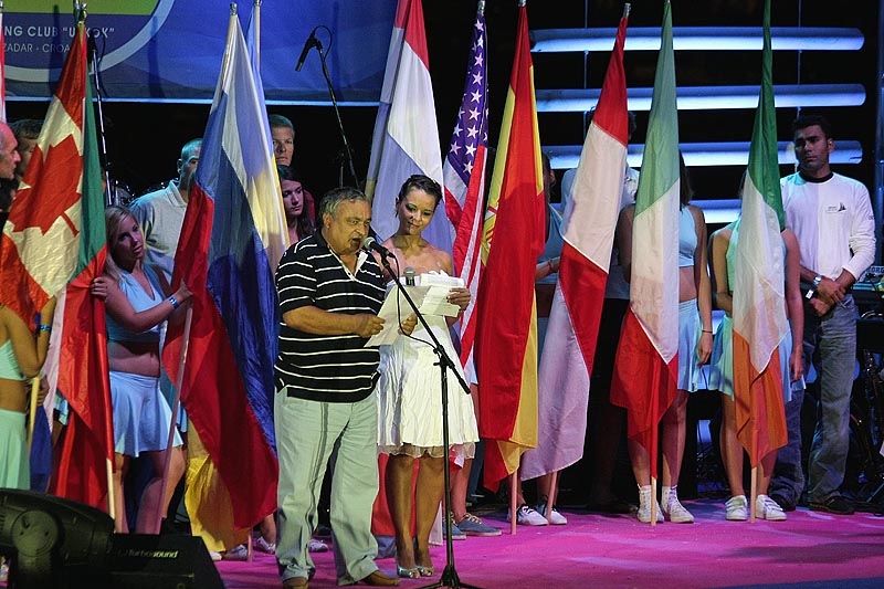 Otvaranje EP klase 49er u uvali Jazine (foto: Marin Gospić)