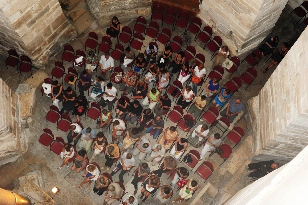 U sklopu 51. Glazbenih večeri u Sv. Donatu, sinoć su u Zadru gostovali Zagrebački kvartet, čembalist Pavao Mašić, te solistice Adela Golac-Rilović i Nera Gojanović-Kljajić, foto: Nenad Marčev