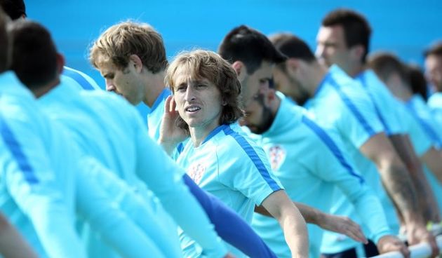Parc de Loisirs u Deauvilleu. Luka Modrić. Photo: Sanjin Strukić/PIXSELL