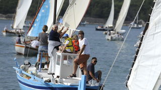Otok Murter, 300912.
Latinsko idro, najveca regata tradicionalnih gajeta, leuta i kaica odrzana je danas u Murteru. Na regati je startalo oko 100 brodova.
Foto: Niksa Stipanicev / CROPIX Otok Murter, 300912.
Latinsko idro, najveca regata tradicionalnih gajeta, leuta i kaica odrzana je danas u Murteru. Na regati je startalo oko 100 brodova.
Foto: Niksa Stipanicev / CROPIX