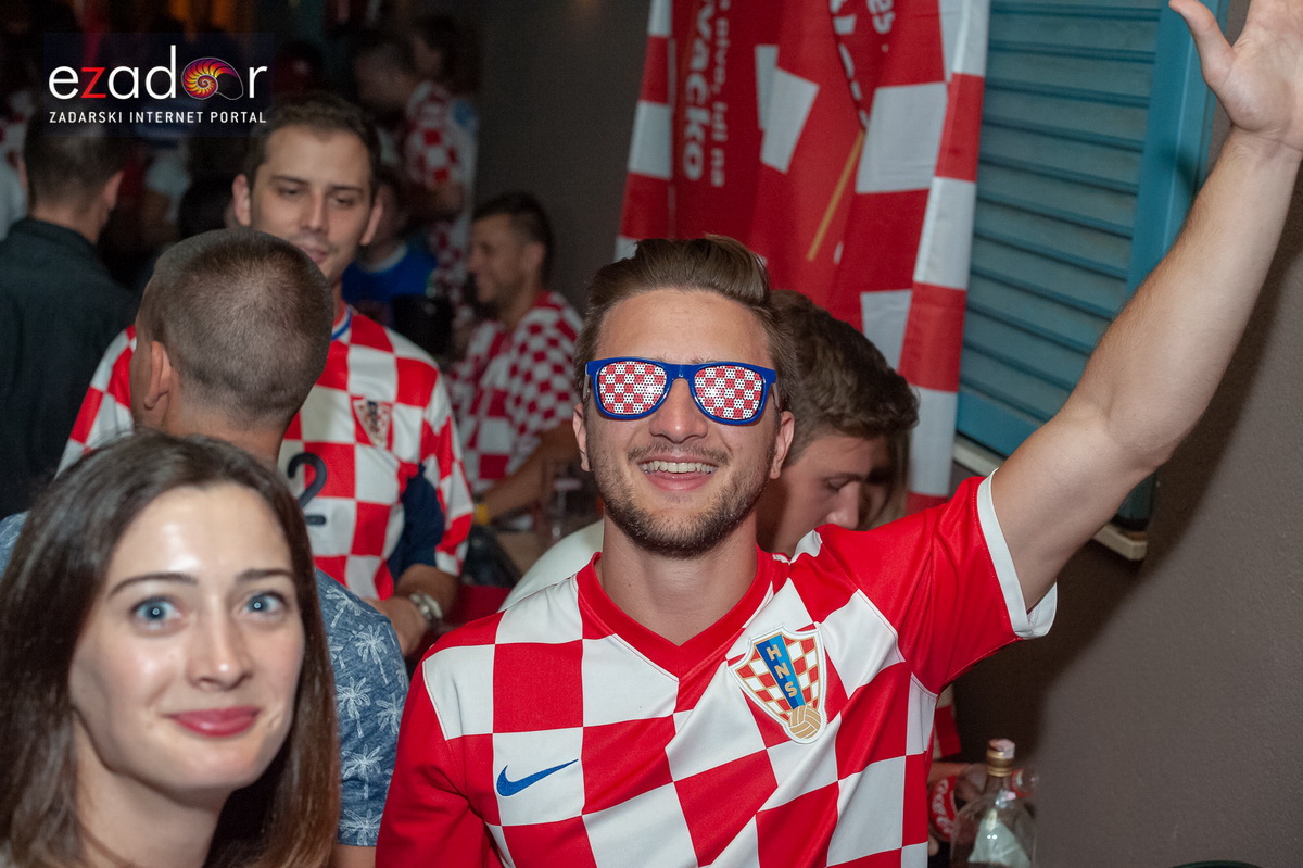 Zadar je gorio: Velika fešta nakon plasmana Vatrenih u polufinale Svjetskog prvenstva