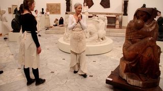 Glazbeno-plesni performans “Ona koja nosi”, foto: Iva Perinčić Glazbeno-plesni performans “Ona koja nosi”, foto: Iva Perinčić