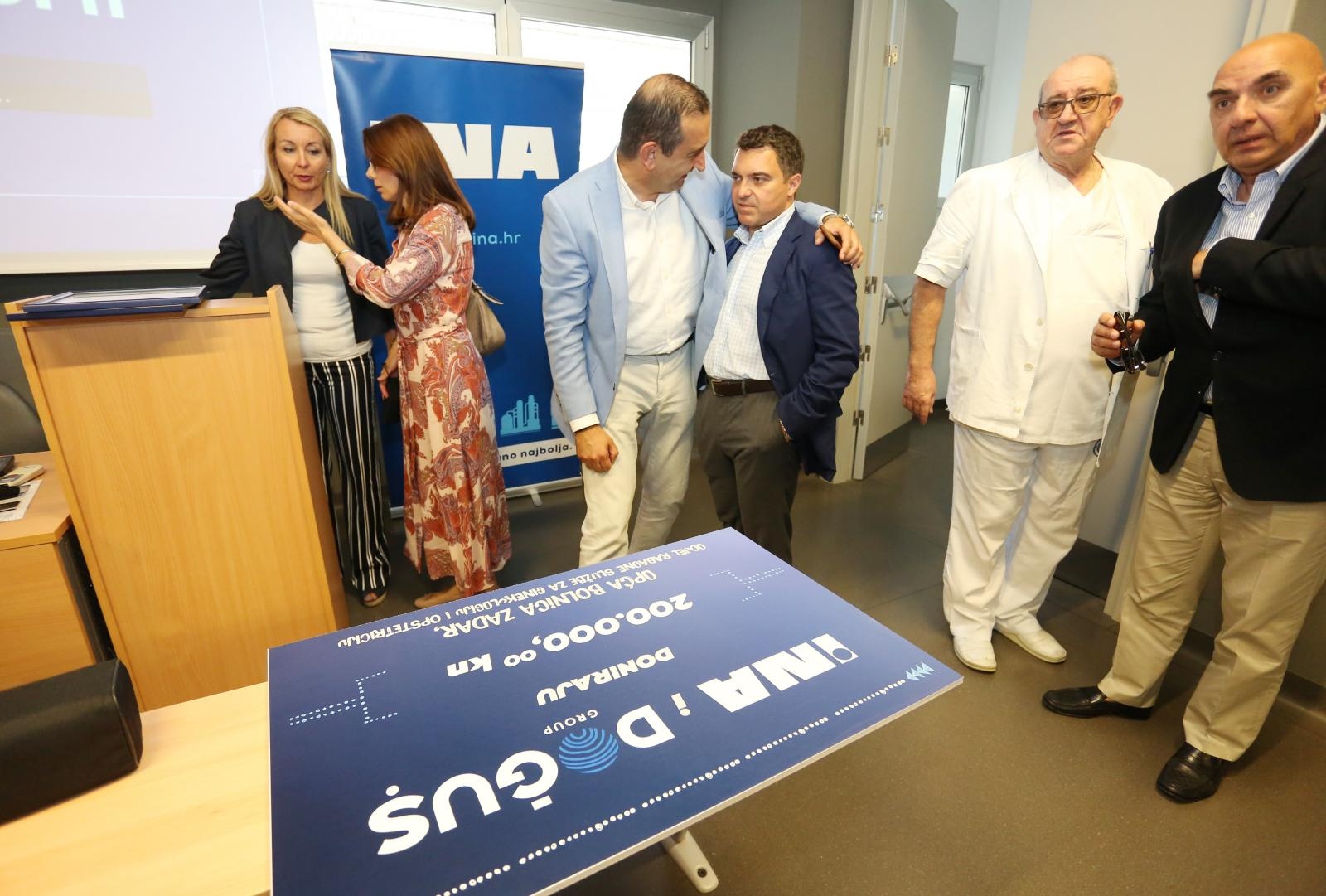 INA i Dogus grupa donirali 200 tisuća kuna Općoj bolnici INA i Dogus grupa donirali 200 tisuća kuna Općoj bolnici