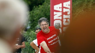 Zadar, 050611.
Na zadarskoj rivi zapocelo je prvenstvo Dalmacije u balotama koje organizira Slobodna Dalmacija. 
Prijavljeno je ukupno 19 ekipa.
Foto: Jure Miskovic / CROPIX