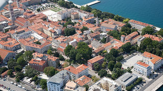 Grad Zadar iz zraka, foto: Leo Banić