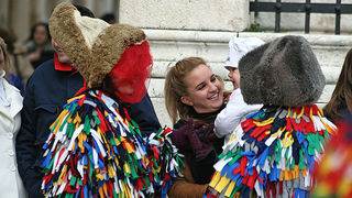 Povorka karnevalske skupine “Sovinjski pusti”