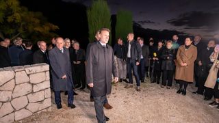 Andrej Plenković obilježio Dan sjećanja u Škabrnji Andrej Plenković obilježio Dan sjećanja u Škabrnji