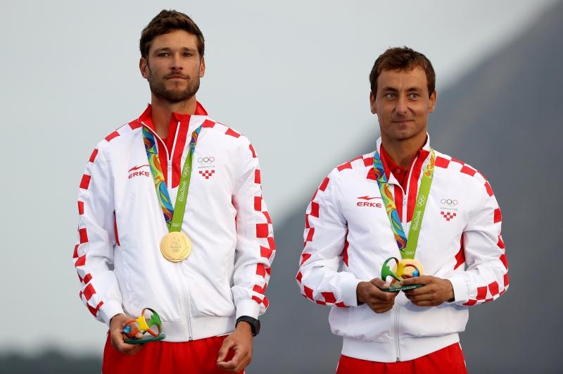 Rioe de Janeiro. Olimpijski prvaci u klasi 470, Šime Fantela i Igor Marenić. Photo. Igor Kralj/PIXSELL Rioe de Janeiro. Olimpijski prvaci u klasi 470, Šime Fantela i Igor Marenić. Photo. Igor Kralj/PIXSELL