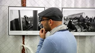 21.10.2013., Zadar – U Knezevoj palaci otvorena je izlozba Hrvatske novinske fotografije 2012. Photo: Filip Brala/PIXSELL 21.10.2013., Zadar – U Knezevoj palaci otvorena je izlozba Hrvatske novinske fotografije 2012. Photo: Filip Brala/PIXSELL