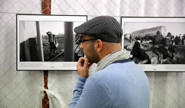 21.10.2013., Zadar – U Knezevoj palaci otvorena je izlozba Hrvatske novinske fotografije 2012. Photo: Filip Brala/PIXSELL