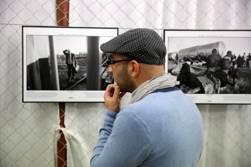 21.10.2013., Zadar – U Knezevoj palaci otvorena je izlozba Hrvatske novinske fotografije 2012. Photo: Filip Brala/PIXSELL 21.10.2013., Zadar – U Knezevoj palaci otvorena je izlozba Hrvatske novinske fotografije 2012. Photo: Filip Brala/PIXSELL