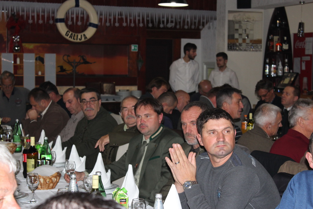 Božićno-novogodišnji domjenak Lovačkog saveza Zadarske županije