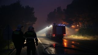 Požar u Tučepima Požar u Tučepima