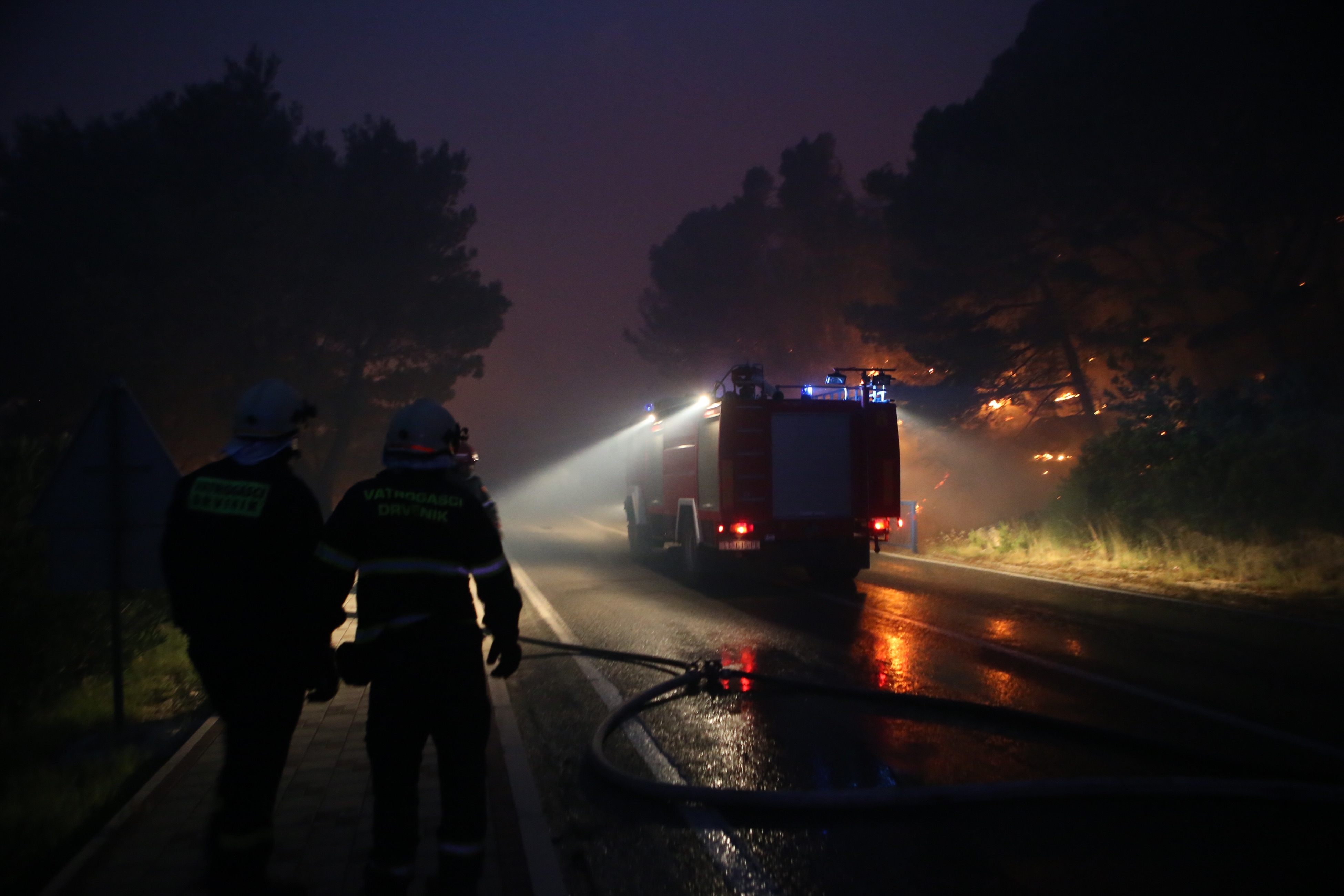 Požar u Tučepima Požar u Tučepima