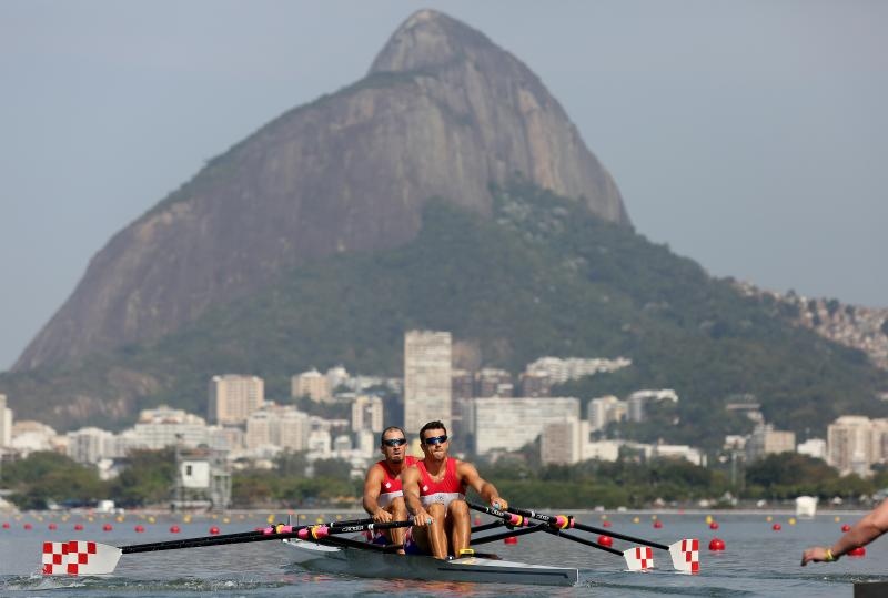 Olimpijske igre Rio 2016. Veslanje, polufinale dvojac na pariće, Valent i Martin Sinković. Photo: Igor Kralj/PIXSELL