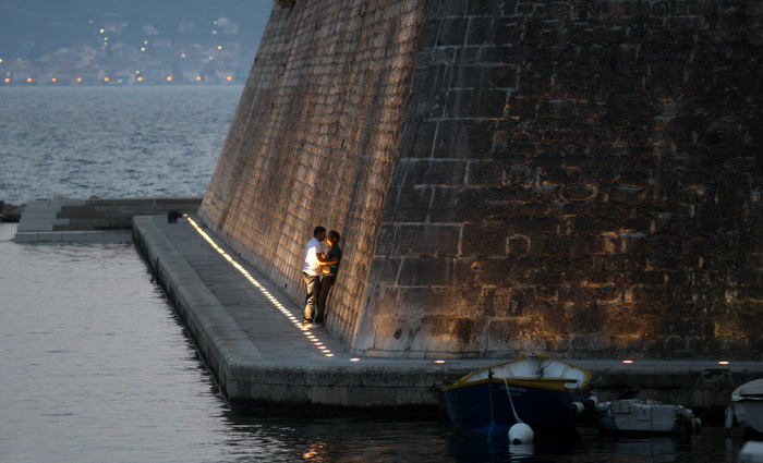 Lucica Fosa obasjana novom rasvjetom, Foto: Jure Miskovic