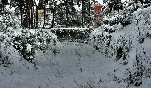 Snijeg u Zadru 4. veljače 2012, Foto: Leonard Kvarantan
