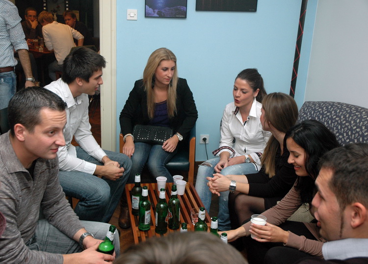 Brucosijada zadarskih studenata u Klubu Zadrana i Roko Akademiji, Foto: KZS