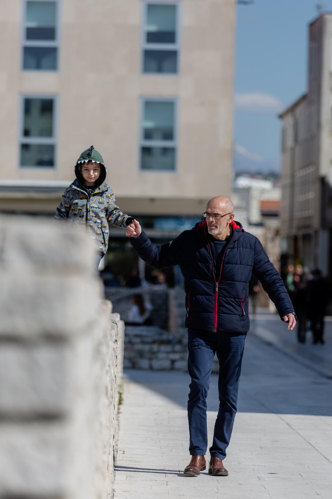 Sunčana nedjelja na zadarskim ulicama