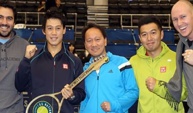 Kei Nishikori, foto: Ron Angle / atpworldtour.com